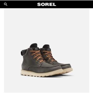 Sorel Men's Madison II Men's Moc Toe Boot New 11.5